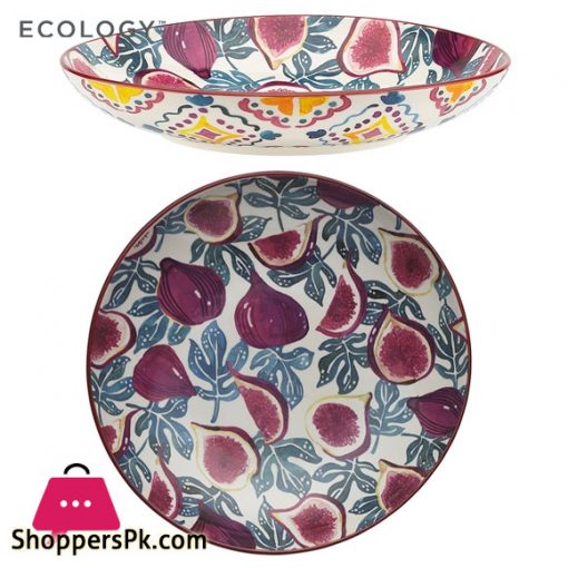 Ecology Punch Fig Medium Shallow Bowl 31cm - EC1539
