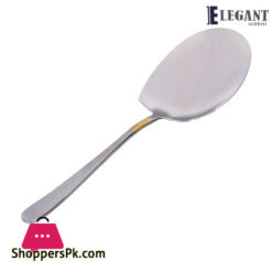 ELEGANT Rice Serving Spoon Golden Inlay (Lining) 1-piece - RS0028SH