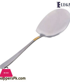 ELEGANT Rice Serving Spoon Golden Inlay (Lining) 1-piece - RS0028SH