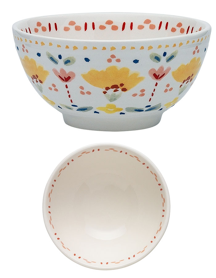 Ecology Clementine Set Of 4 Ice Cream Bowls 12Cm - Ec63314