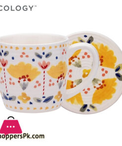 Ecology Clementine Tan Mug & Coaster Set - EC63307