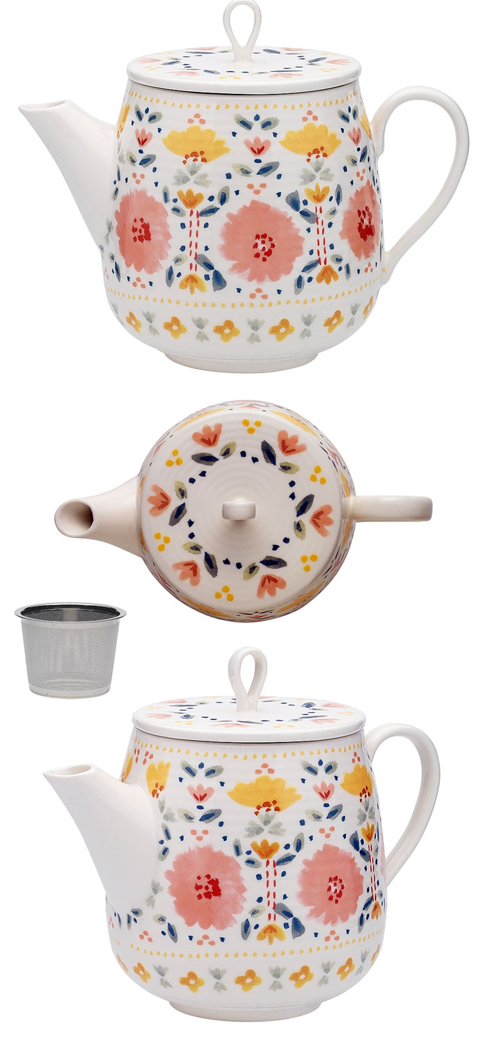 Ecology Clementine Teapot 900Ml - Ec63309