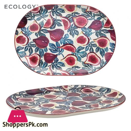 Ecology Punch Fig Large Oval Platter 40.5cm - EC1543