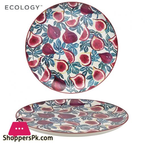 Ecology Punch Fig Large Round Platter 36cm - EC1544