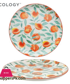 Ecology Punch Peach Large Round Platter 36cm - EC1553