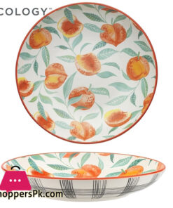 Ecology Punch Peach Large Shallow Bowl 31cm - EC1548
