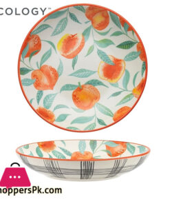 Ecology Punch Peach Medium Shallow Bowl 26cm - EC1547