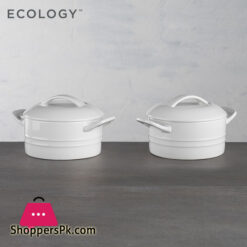 Ecology Set of 2 Signature Casserole 300ml with Lid - EC15419