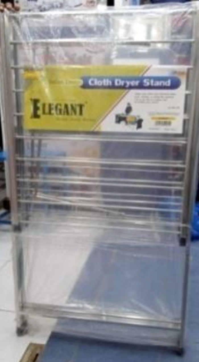 Elegant Home Stainless Steel Cloth Drying Stand - Eh0005