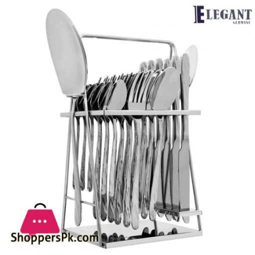 Elegant Stainless Steel Cutlery Set (4Line) 26 - Pieces - FF06-26SS