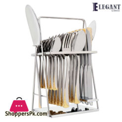 Elegant Stainless Steel Cutlery Set (R-Traing) 26 - Pieces -  FF17-26GS