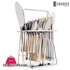 Elegant Stainless Steel Cutlery Set (Side Line) 26 - Pieces - FF07-26GS
