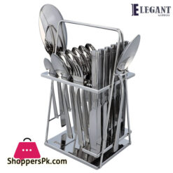 Elegant Stainless Steel Cutlery Set (Side Line) 26 - Pieces - FF08-26SS