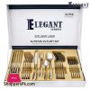 Elegant Stainless Steel Cutlery Set with Box (Laser) 24 – Pieces – DD0010S