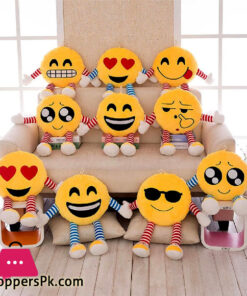 Emoji Stuffed Smiley Cushion Pillow Soft Toy With Legs And Hands (Cool Dude Smiley) 9 Emoji Stuffed Smiley Cushion Pillow Soft Toy With Legs And Hands (Cool Dude Smiley) - Image 2