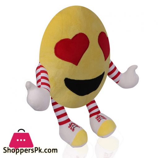 Emoji Stuffed Smiley Cushion Pillow Soft Toy with Legs and Hands (Cool Dude Smiley)