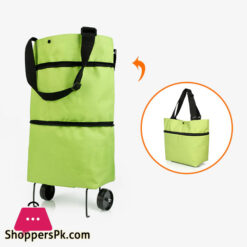 Folding Shopping Pull Cart Trolley Bag With Wheels Foldable Shopping Bags Reusable Grocery Bags Food Organizer Vegetables Bag