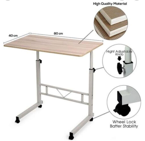 Imperial Adjustable Hight Folding Compact Table with Wheel in Pakistan