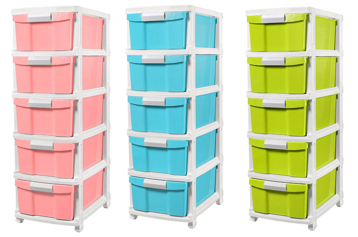 Jcj 5 Tier Drawer Thailand Made - 2525