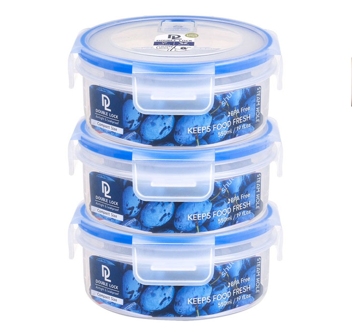 Jcj Double Lock Lunch Box With Bag Thailand Made – 49130S