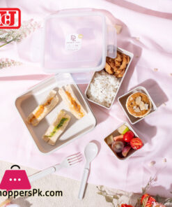 JCJ Lunch Box 3 Compartment Thailand Made –  9323-3