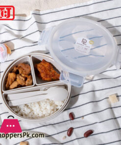 JCJ Lunch Box Round 3 Compartment Thailand Made –  9333-3