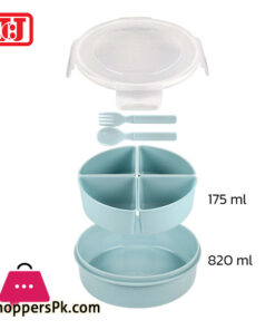 Jcj Lunch Box Round 4 Compartment Thailand Made – 9333-4 5 Jcj Lunch Box Round 4 Compartment Thailand Made – 9333-4 - Image 2