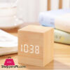 LED Digital Wooden Alarm Clock