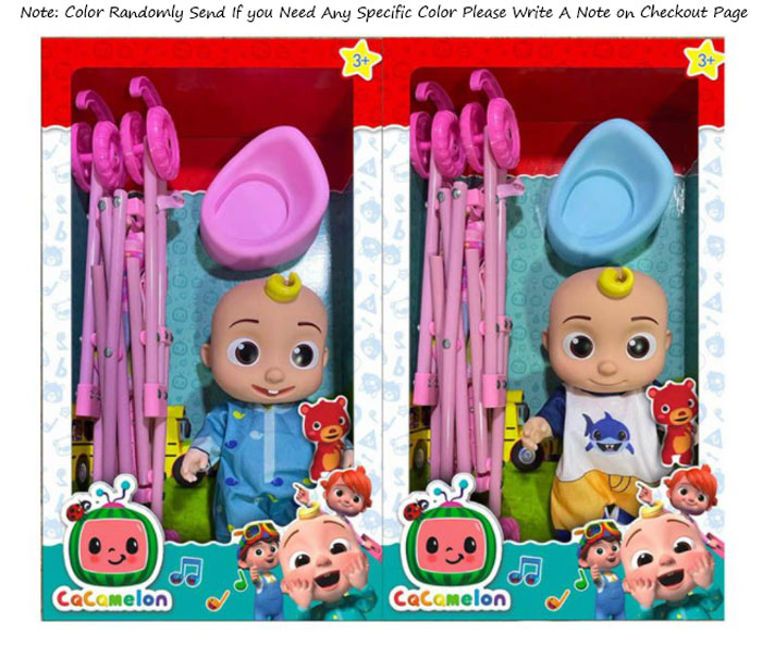 New 25Cm Cocomelon Doll Sing Music Box With Music Theme Song Jojo Doll Children'S Toys Child Companion Toy