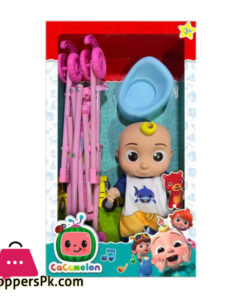 New 25cm Cocomelon Doll Sing Music Box with Music theme song JoJo Doll Children's Toys Child Companion TOY