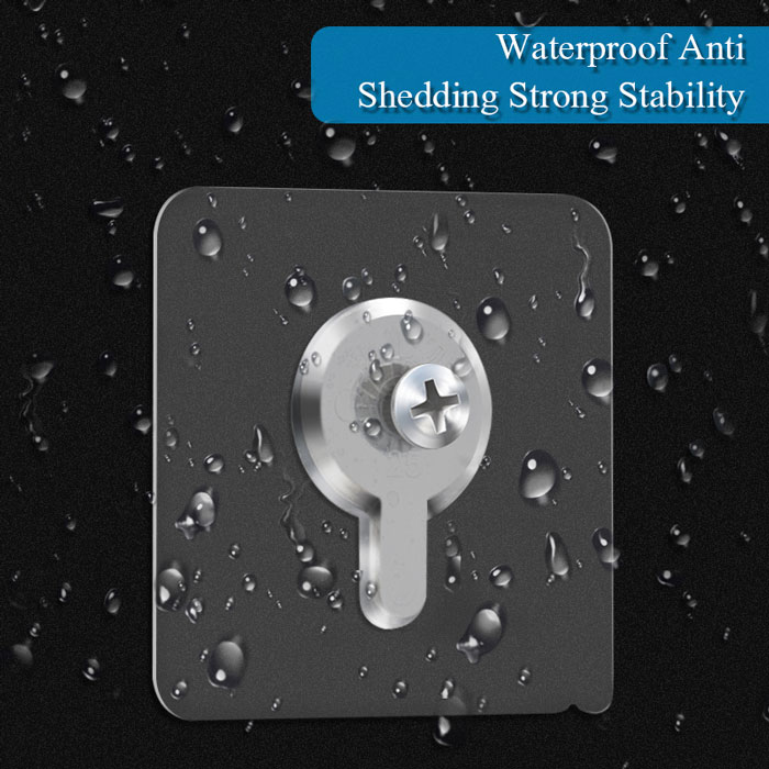 Picture Frame Hole Hanging Wall Paste Hook 6 Pcs Set