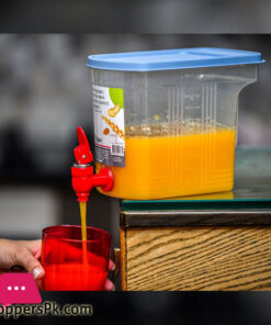 Plastic Freezer Container with Faucet 2.5 - Liter - Turkey Made