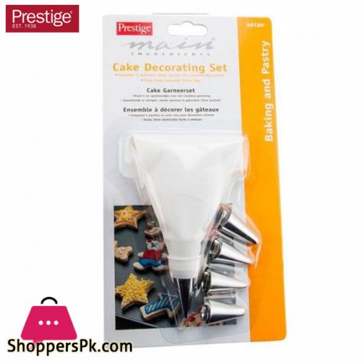 Prestige Icing Bag Cake Decor Set PR-50189