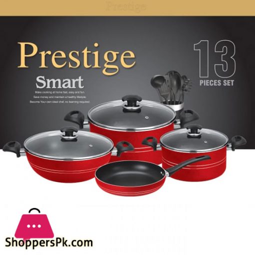 Prestige Smart Non-Stick 13 Pieces Set