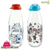 Sarina Glass Decorated Cow Fruit Juice Bottle 1000Ml - S108 Turkey Made