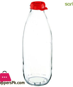 Sarina Glass Plain Milk Bottle 1000ML - S105 Turkey Made