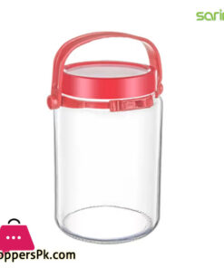 Sarina Glassware Clear Jar with Handle 1500ML - S222 Turkey Made