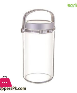 Sarina Glassware Clear Jar with Handle 2000ML - S223 Turkey Made 
