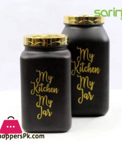 Sarina Glassware Cornered My Kitchen My Jar 3-Liter - S190-1 Turkey Made