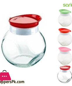 Sarina Glassware Double Bottom Jar 750ML - S211 Turkey Made