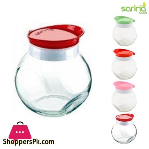 Sarina Glassware Double Bottom Jar 750ML - S211 Turkey Made