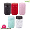 Sarina Glassware Marble Texture Jar 660Ml - S1001 Turkey Made