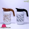 Sarina Glassware Marble Texture Jug 1000ML - S1008 Turkey Made
