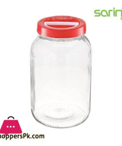 Sarina Glassware Plain Pantry Jar 2-Liter - S181 Turkey Made