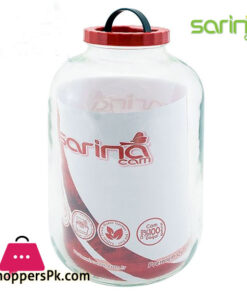 Sarina Glassware Plain Pantry Jar 8-Liter - S192 Turkey Made