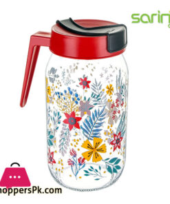 Sarina Glassware S168 Premium Patterned Jug 1000ML - S168 Turkey Made