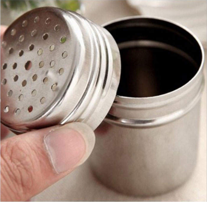 Stainless Steel Bottle Place Salt Pepper Seasoning 1-Pair