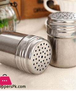 Stainless Steel Bottle Place Salt Pepper Seasoning  1-Pair