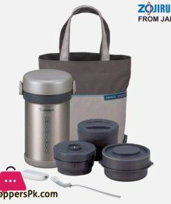 Zojirushi Bento Stainless Lunchbox With Pouch - SLNC 09