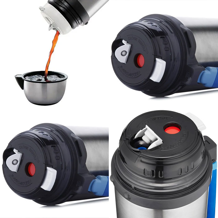 Zojirushi Stainless Steel Bottle Travel Pot 1.8 Liter Sf-Cc